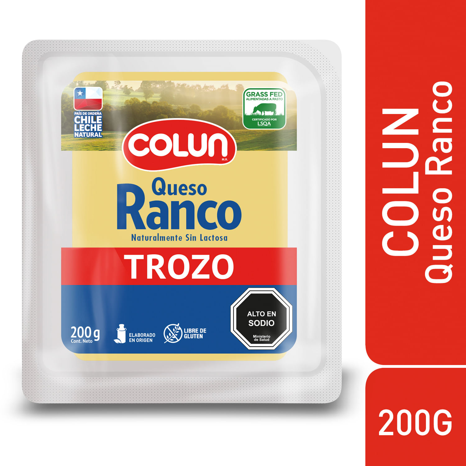 Colun Queso Ranco Trozo 200 g
