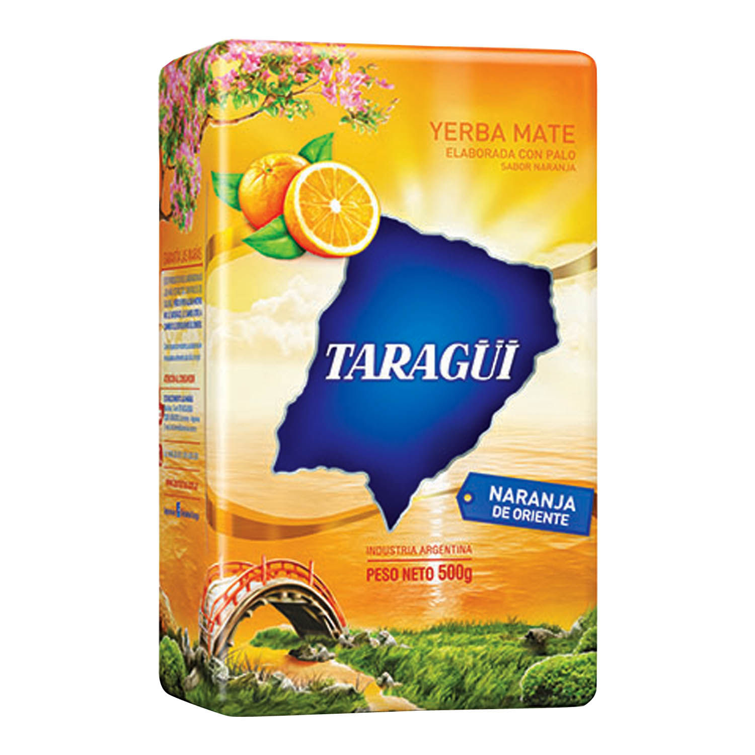 Taragüci Yerba Mate Naranja Oriente 500 g