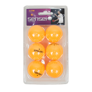 Pelota de ping pong Sensei 1 estrella