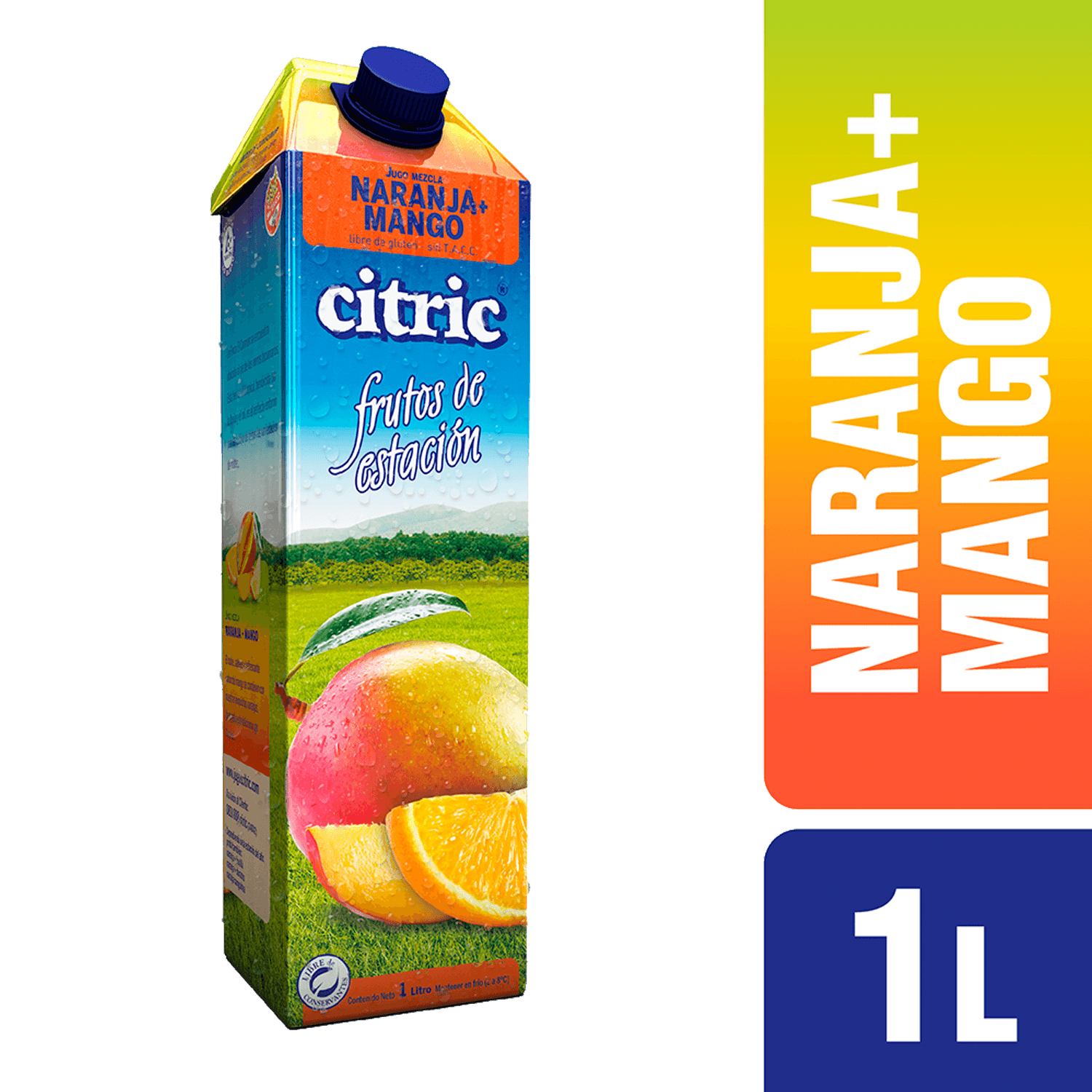Citric Jugo Naranja Mango 1 L