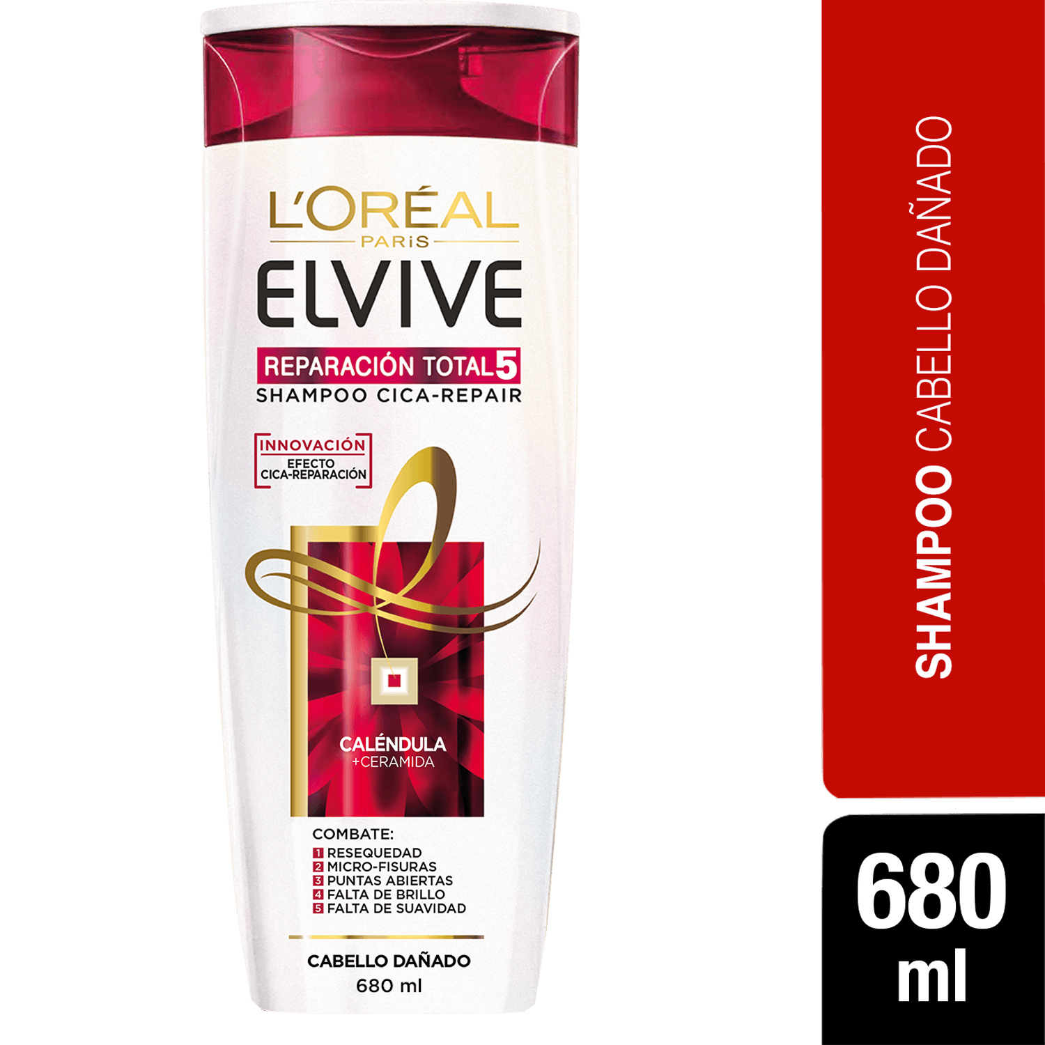 Shampoo Elvive Reparacion Total 5 x 370 ml 