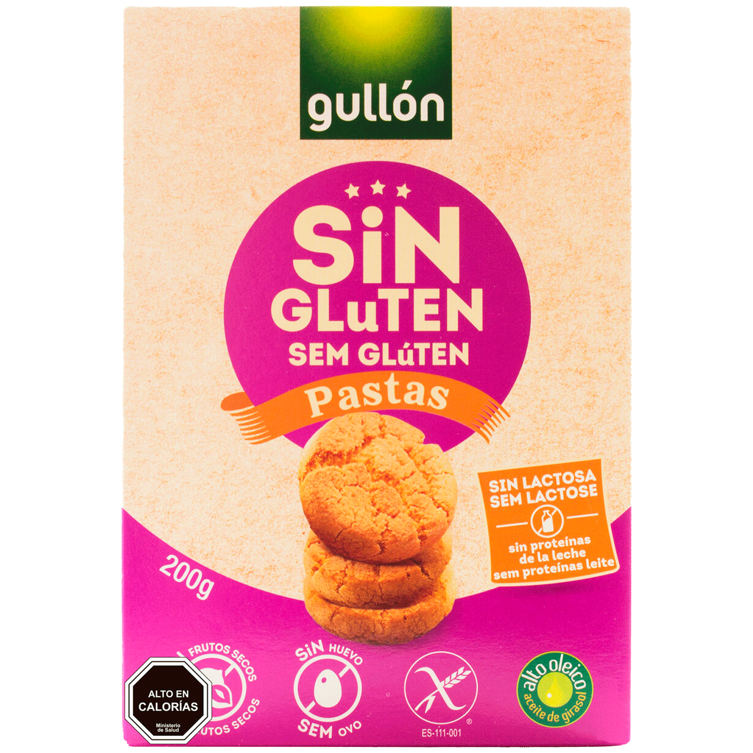 Galletas Gullón sin gluten 200 g