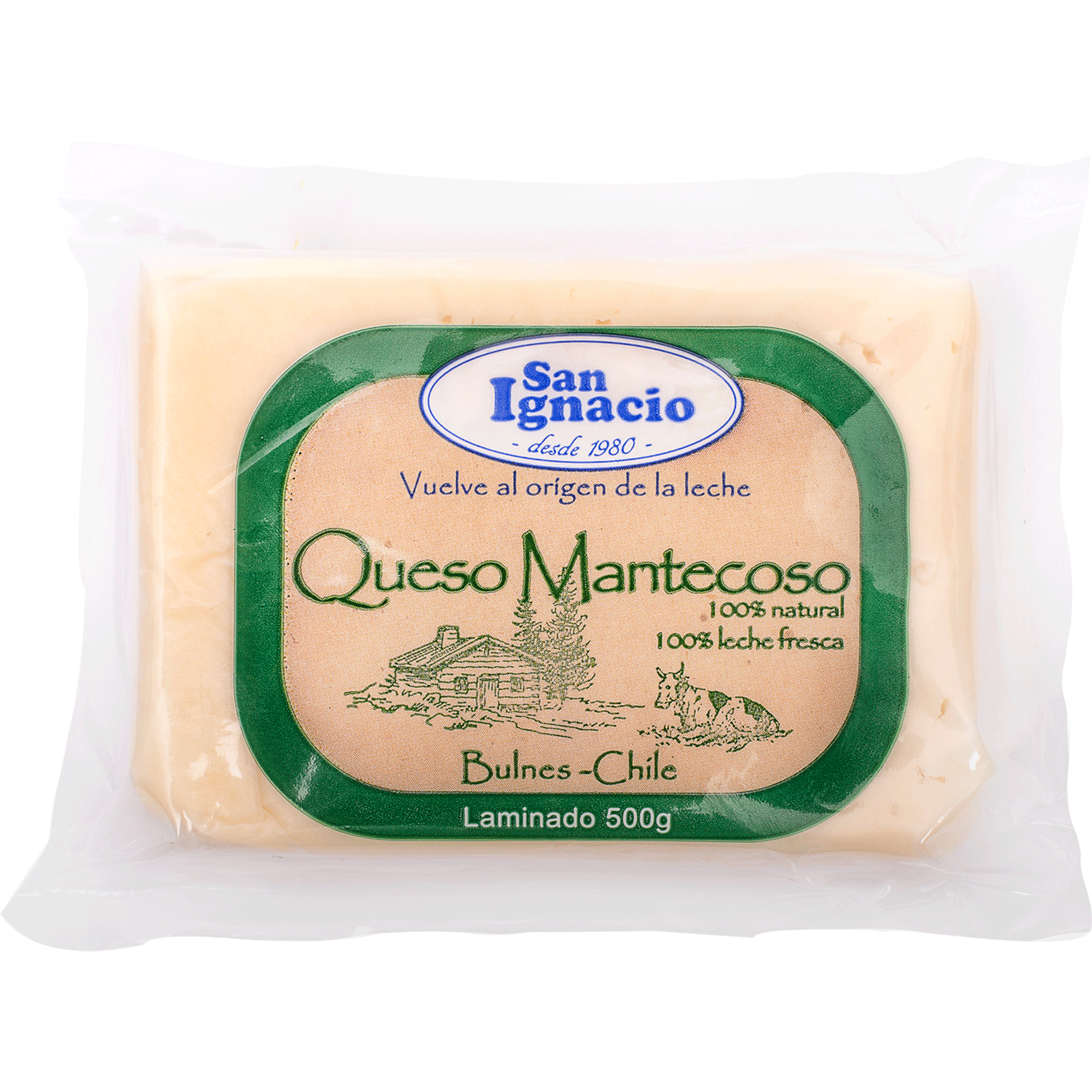 San Ignacio Queso Mantecoso, Laminado 500 g