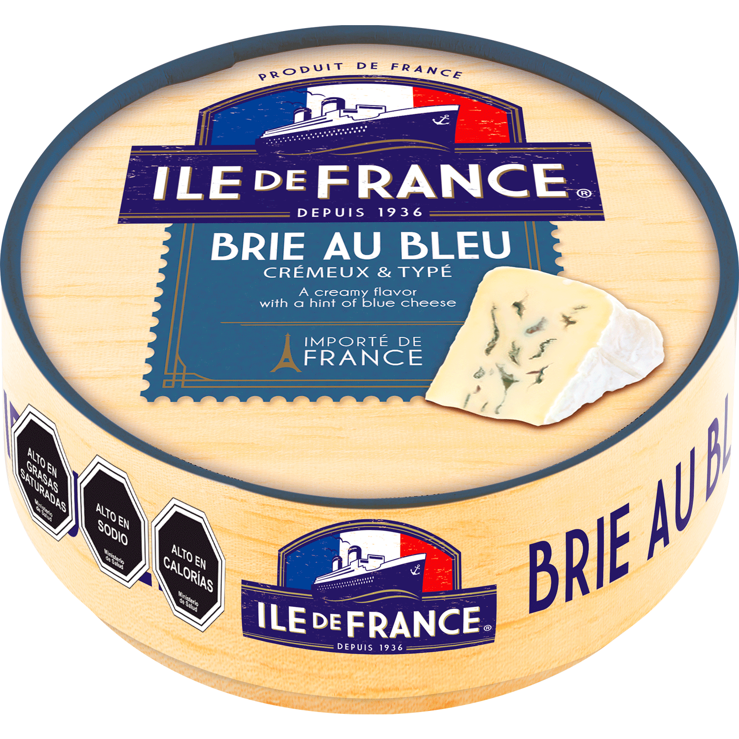 ILE DE FRANCE Queso Brie Blue 125 g