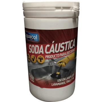 Soda cáustica 1 Kg. - AGUACOL