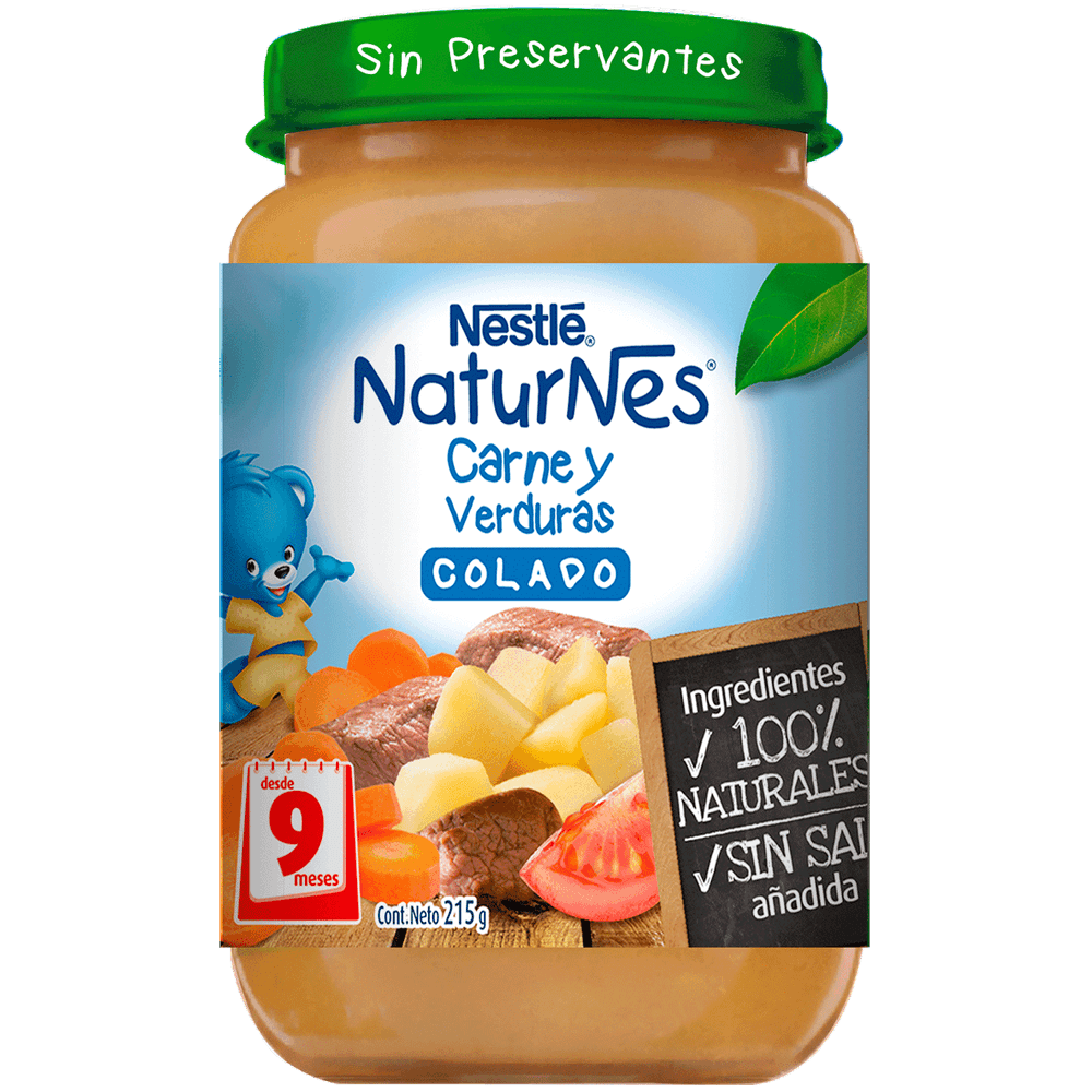 Comparar precios: Colado Carne Y Verduras, 215 G - Nestlé Naturnes - ¿Cuánto Cuesta? ¿Dónde Comprar?