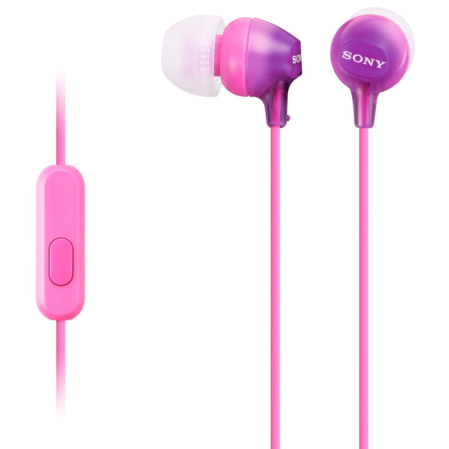 Aud fonos Sony In Ear EX15LPV violeta Jumbo.cl