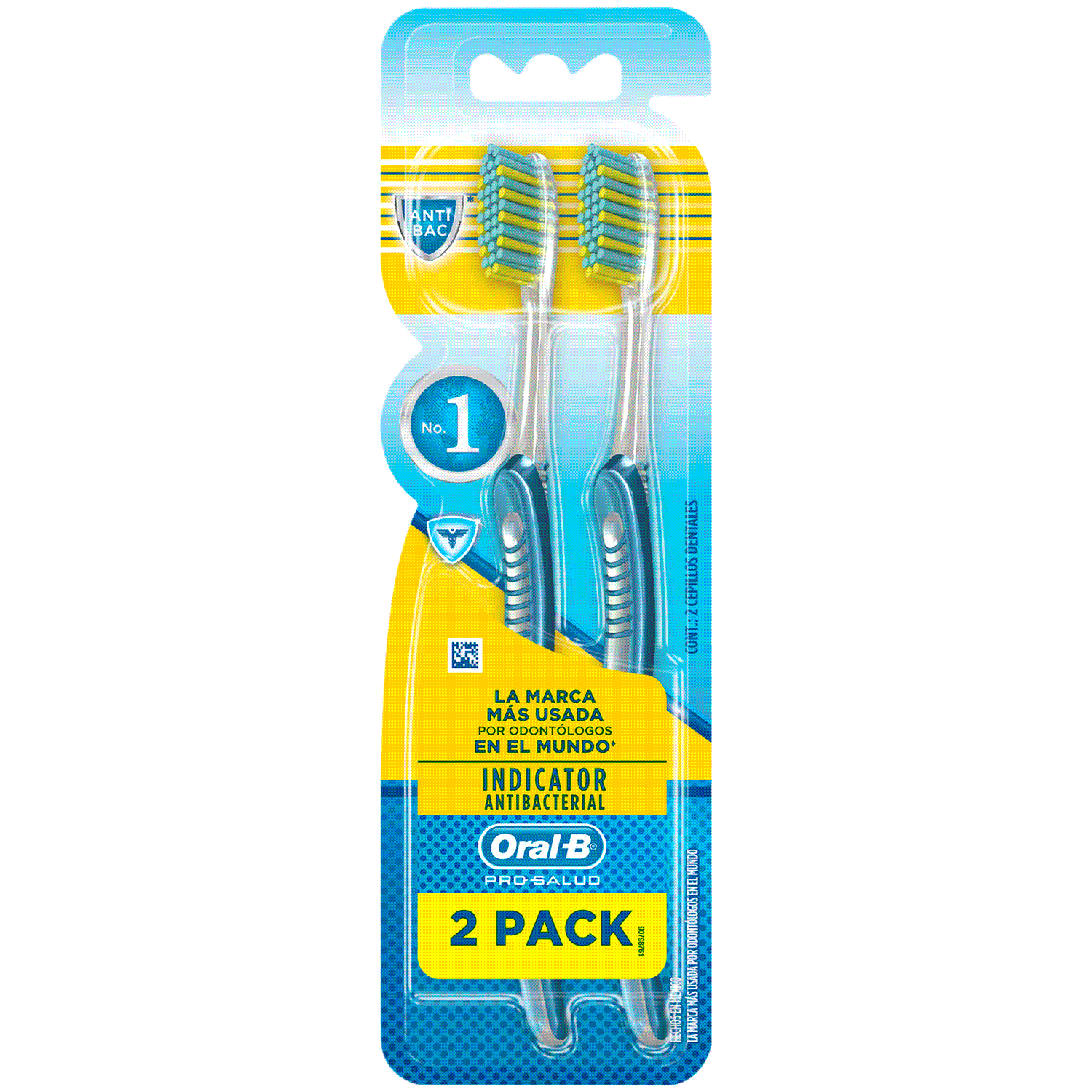 Cepillo de Dientes Oral-B Indicator Antibacterial Mejor