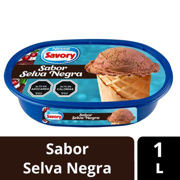 Helado Savory Selva negra Cassata 1L 