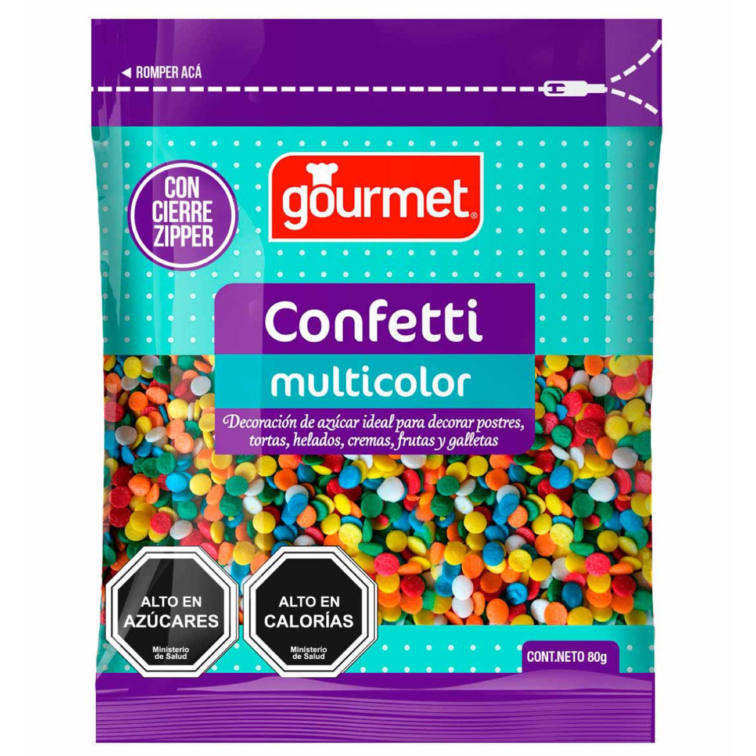 Confeti Multicolor para Decorado 1 Kg