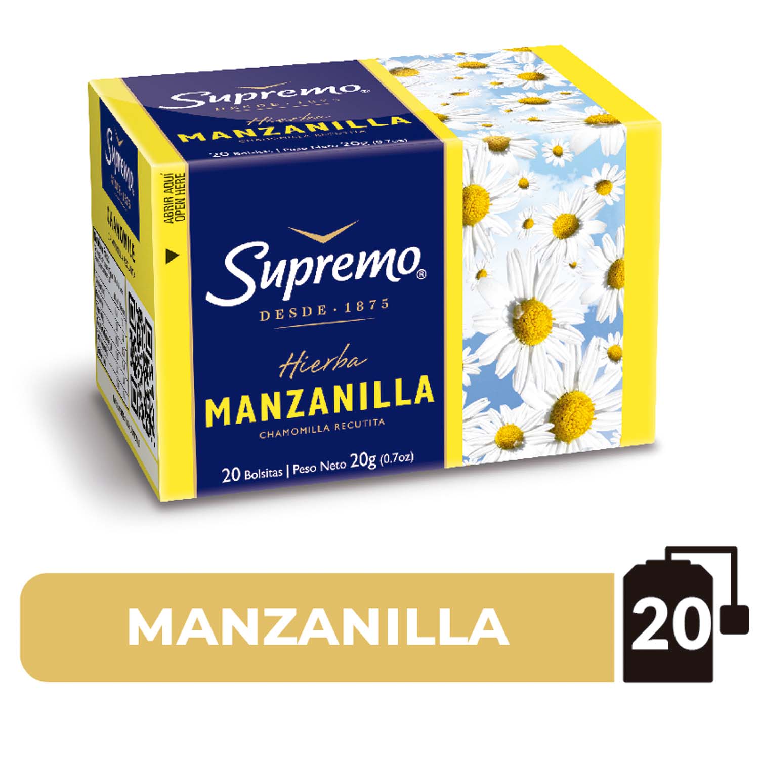 Infusión Manzanilla, 20 g