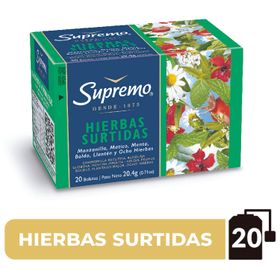 TE VERDE SUPREMO CON MATCHA 20BOLSITAS