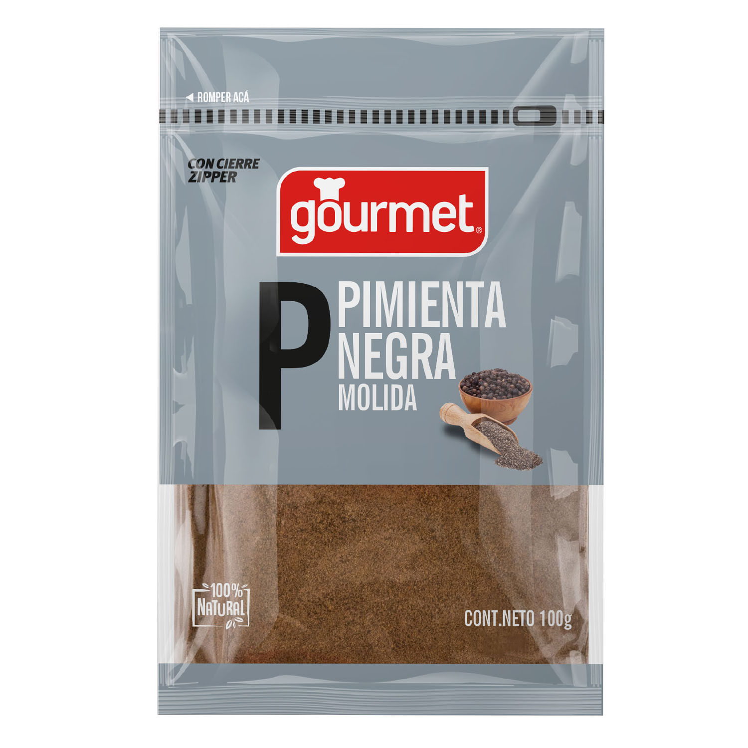Comprar Pimienta Negra molida 52gr. online - Iberoal
