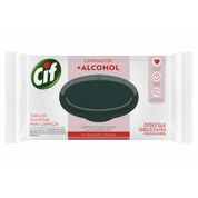 Toallitas Húmedas Multiuso con alcohol Cif - Contiene 20 unidades