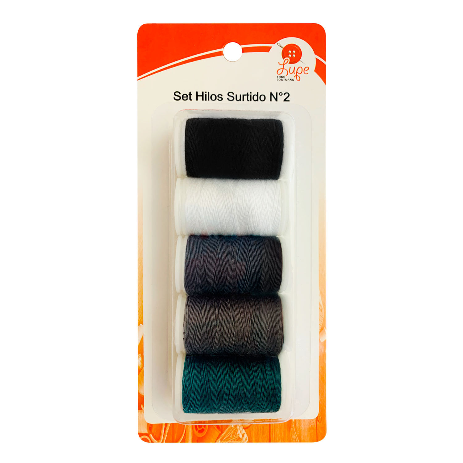 Pack 10 Hilos Para Coser Colores Surtidos