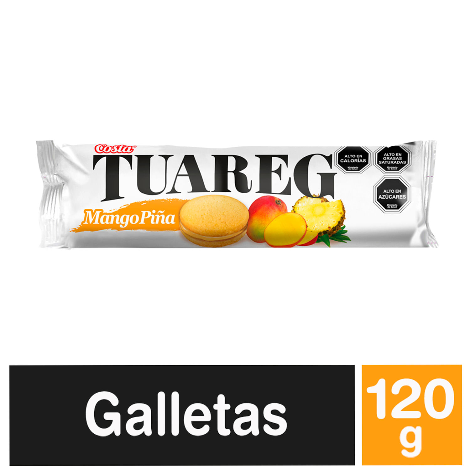 Galletas Tuareg mango piña 120 g 