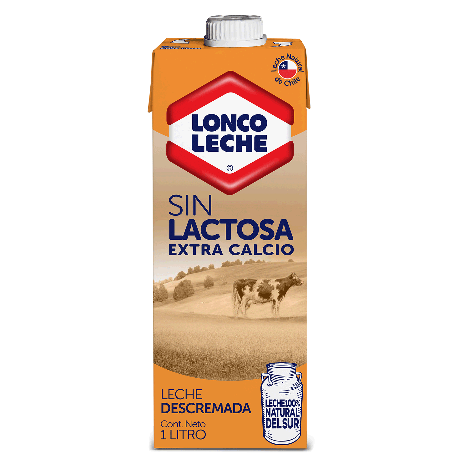 leche entera calcio, 1l