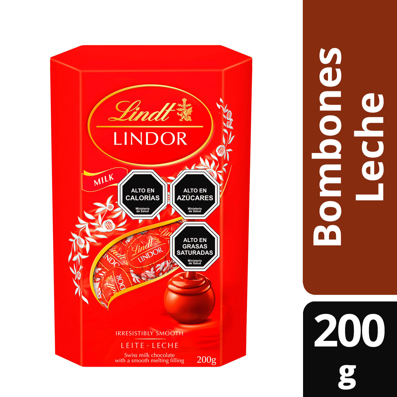 Chocolate caja lindor leche 200 g