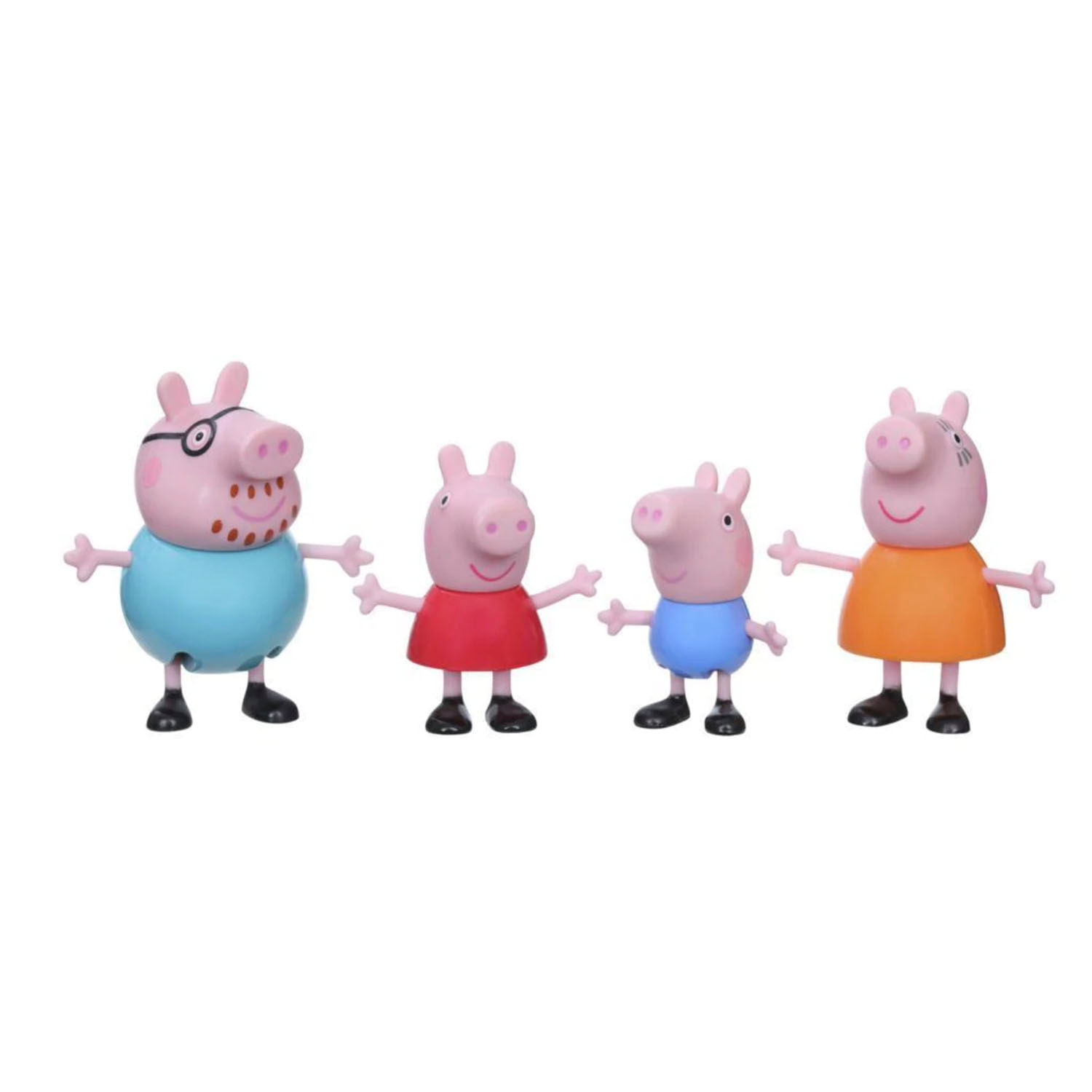 Peppa Pig Peppa y Familia Set 4 Figuras