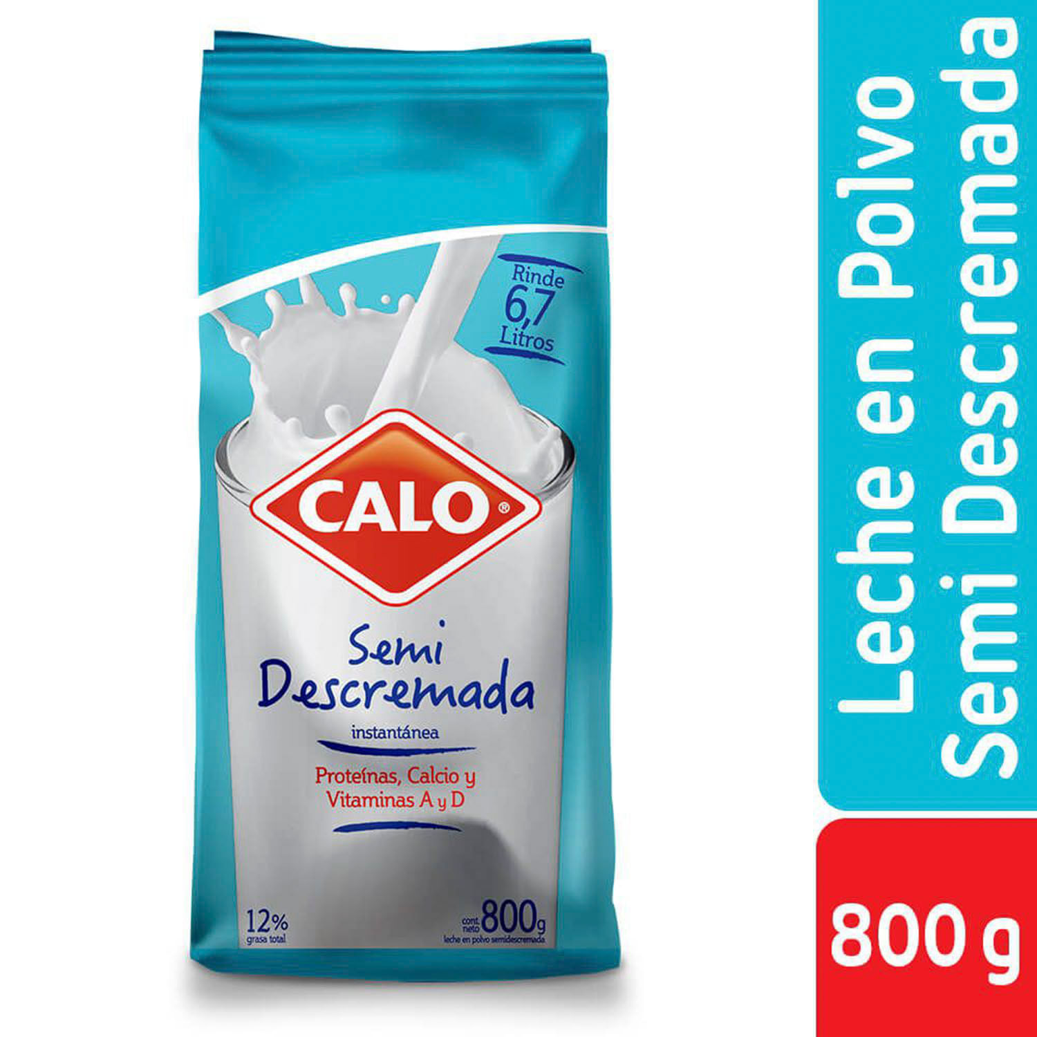 Leche en polvo NIDO® Semidescremada Sin Lactosa Bolsa 700g