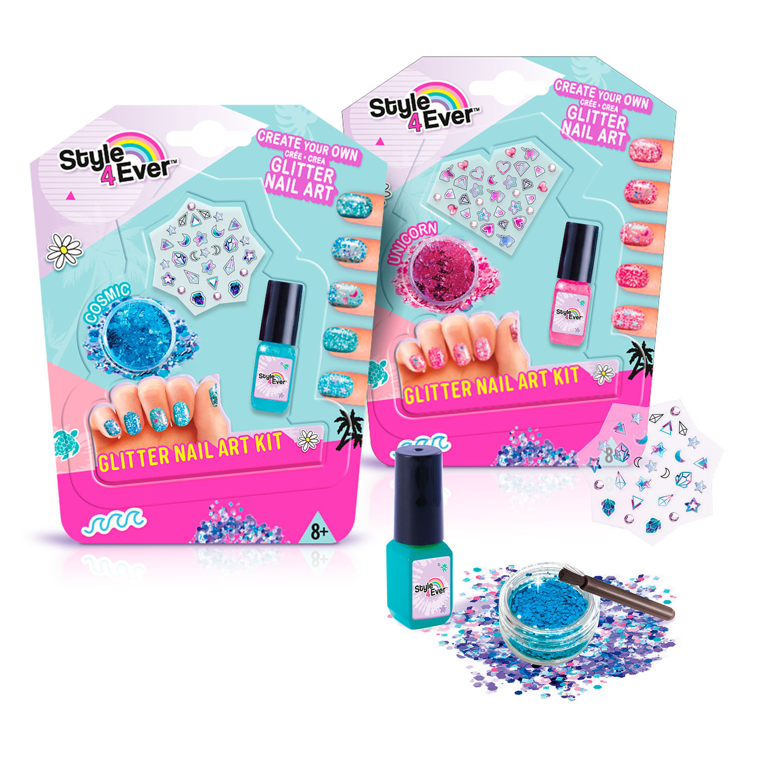 Style 4 EVER KIT de ARTE para UNHAS PRO TIPS FUN F0128-2 – Starhouse Mega  Store