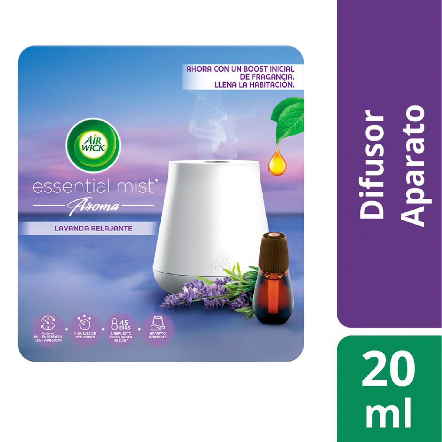 AIR WICK Aparato + Recambio Essential Mist