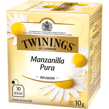 Infusión Twinings Manzanilla 10 bolsitas 10 g