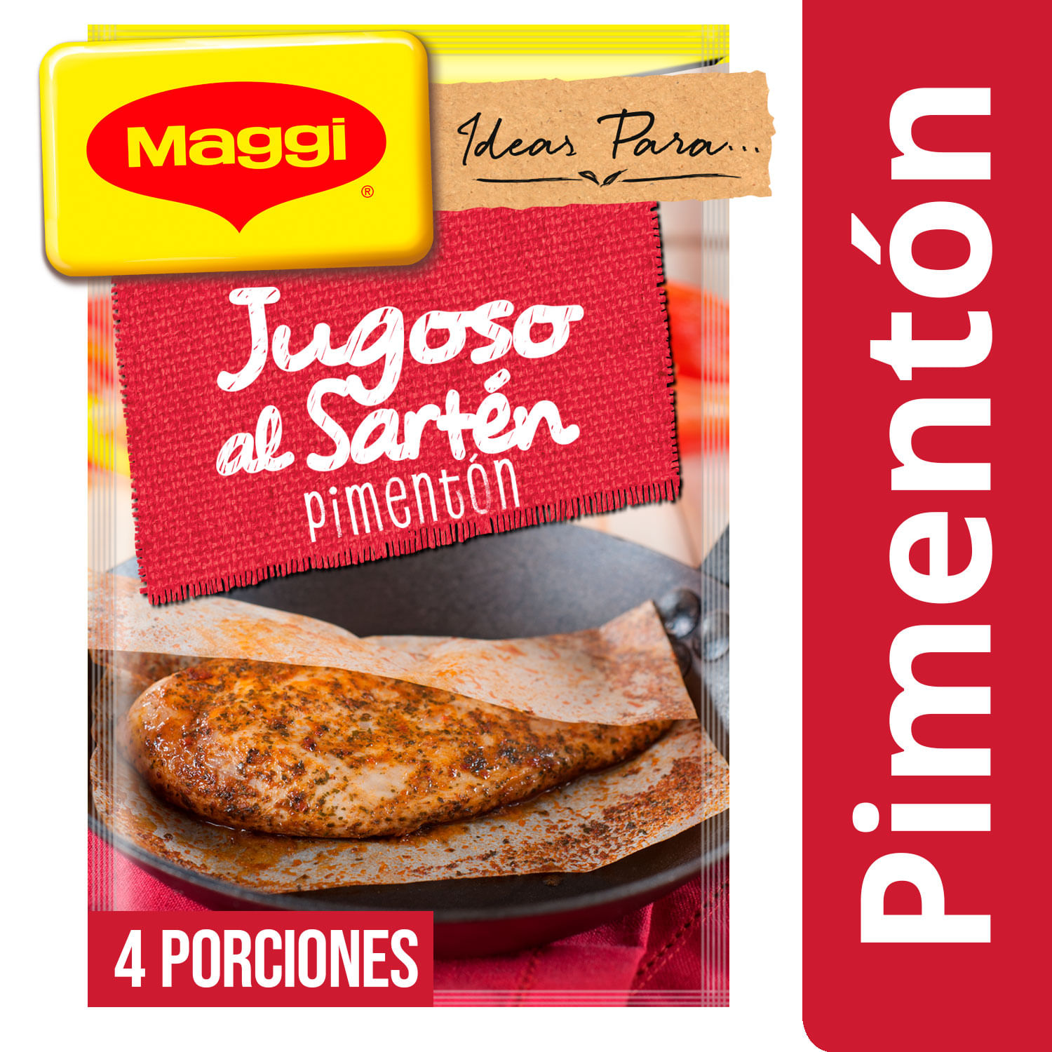 Base Maggi Jugoso al Sartén Pimentón 23g 