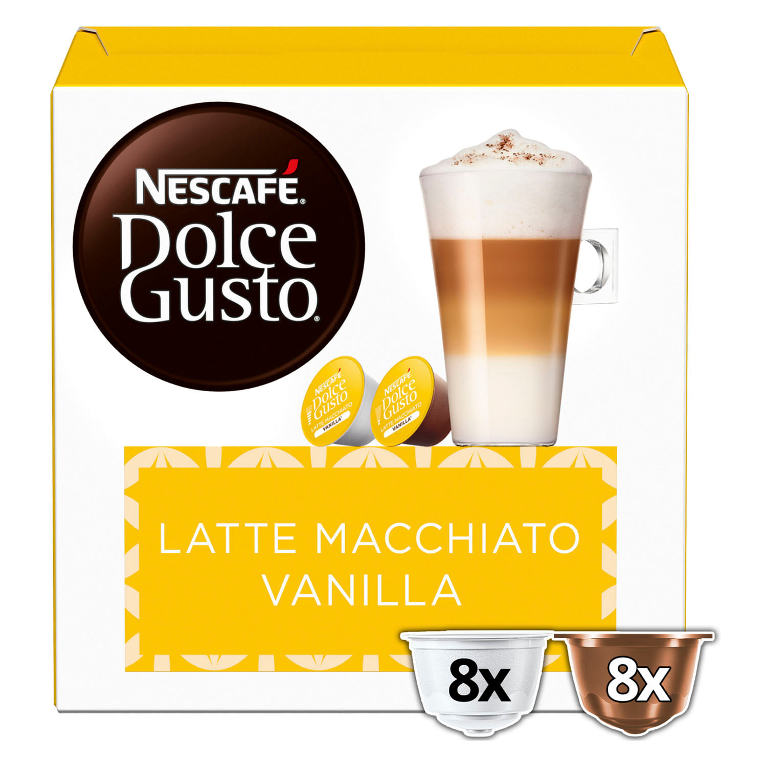 Café Dolce Gusto Latte Macchiato Vanilla 16 Cápsulas