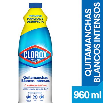Alboroto pagar religión Quitamanchas Clorox Ropa Blancos Intensos 960 g | Jumbo.cl