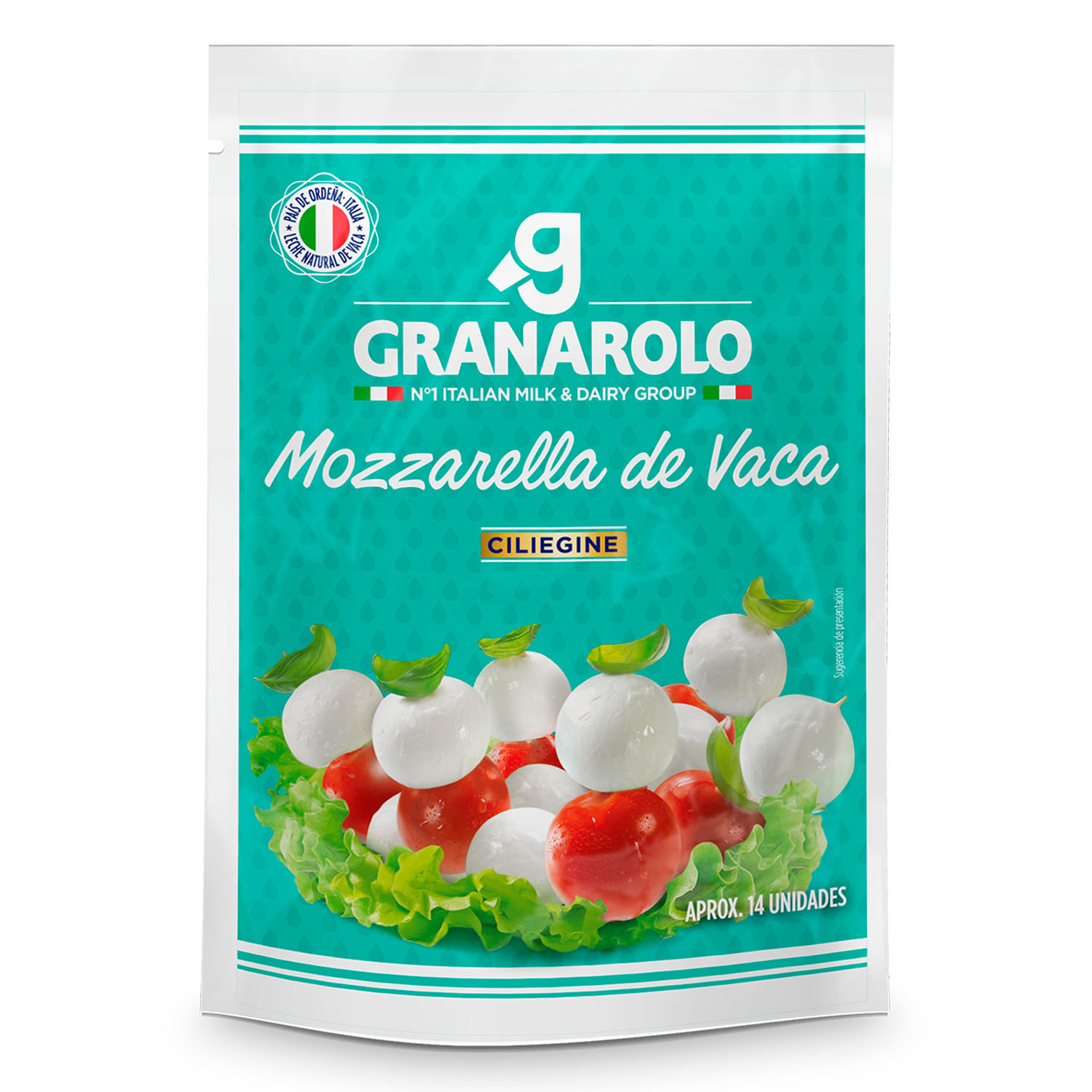 Mozzarella Vesuviana en Lamelles 47% MG Colis de 10KG