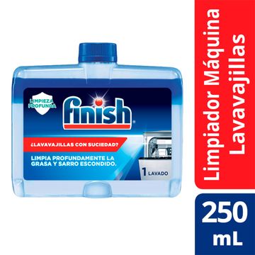 Limpia máquinas Lavavajillas Finish 250 ml