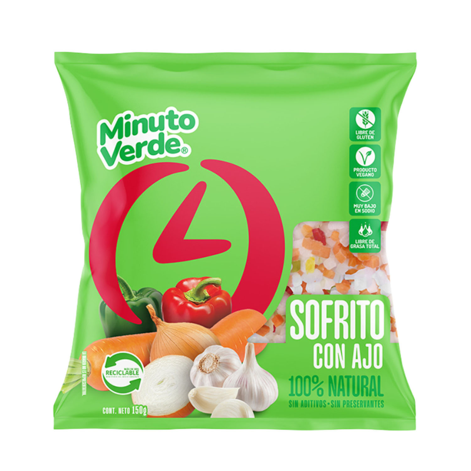 Congelados AyF - Nuevos productos a nuestra familia de congelados Dientes  de ajo congelado minuto verde 150gr a $900