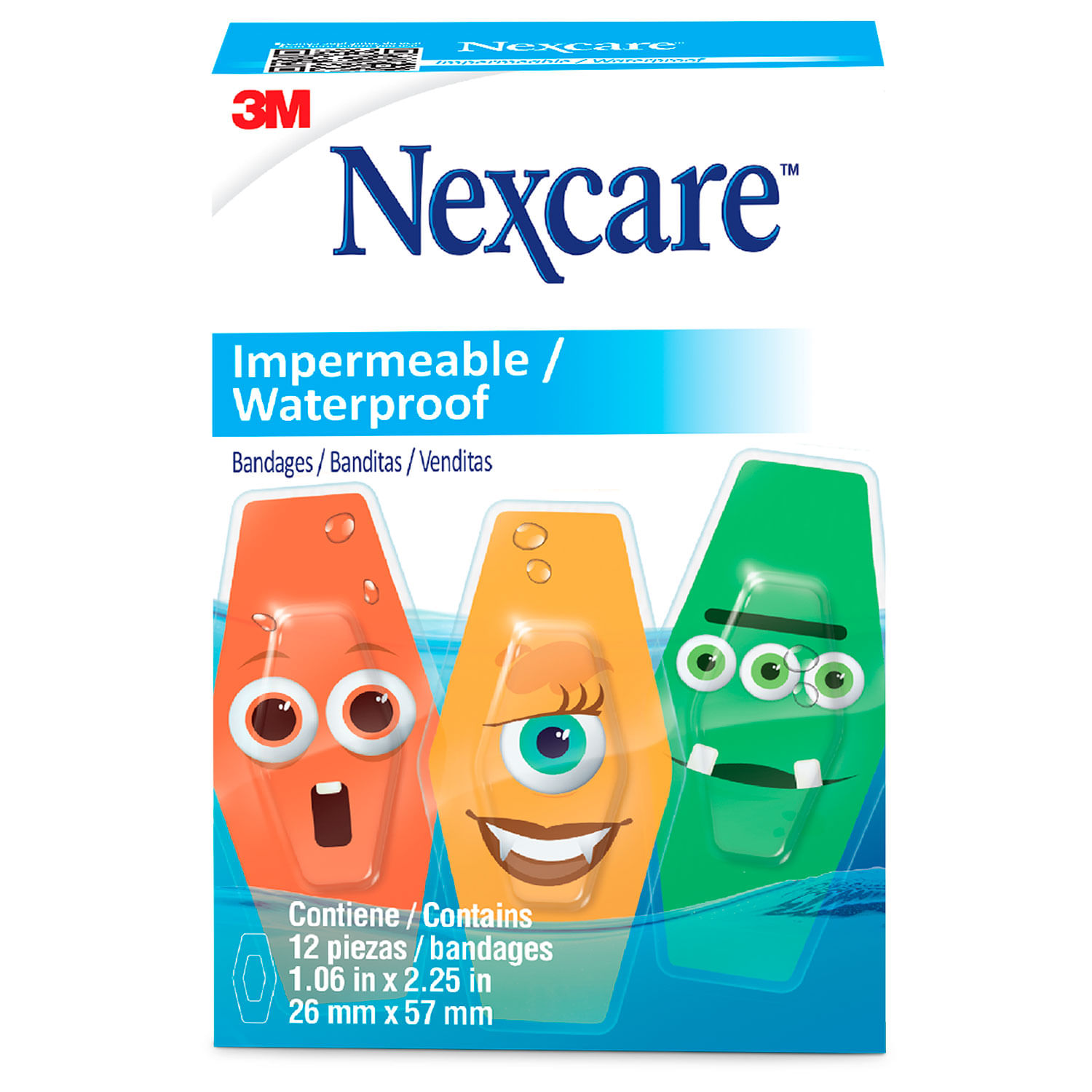  Nexcare Nexcare - Apósito adhesivo impermeable con