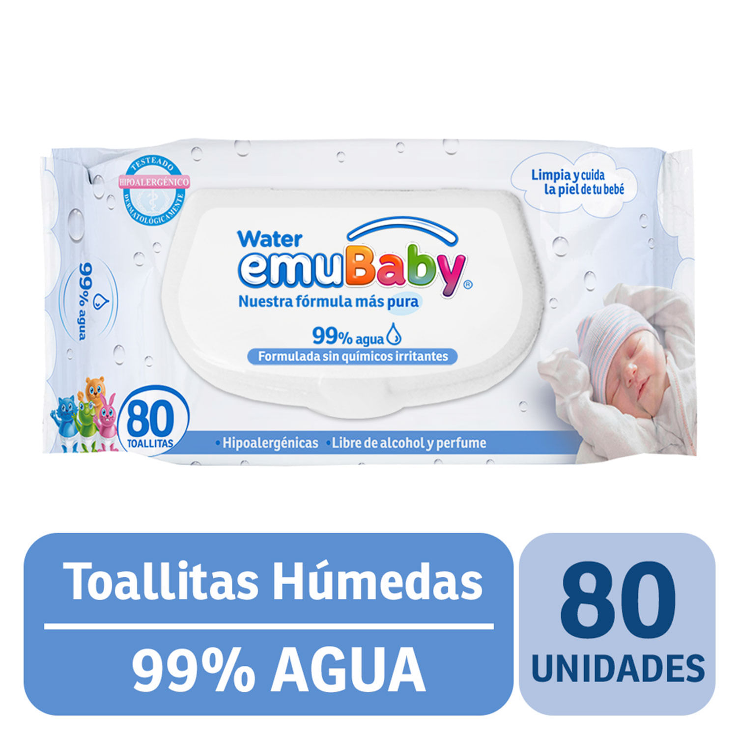 Toallitas Húmeda Aqua Baby 120 unidades