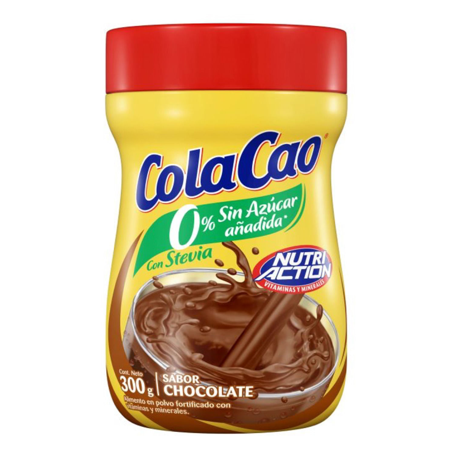 Saborizante Cola Cao chocolate stevia 300 g