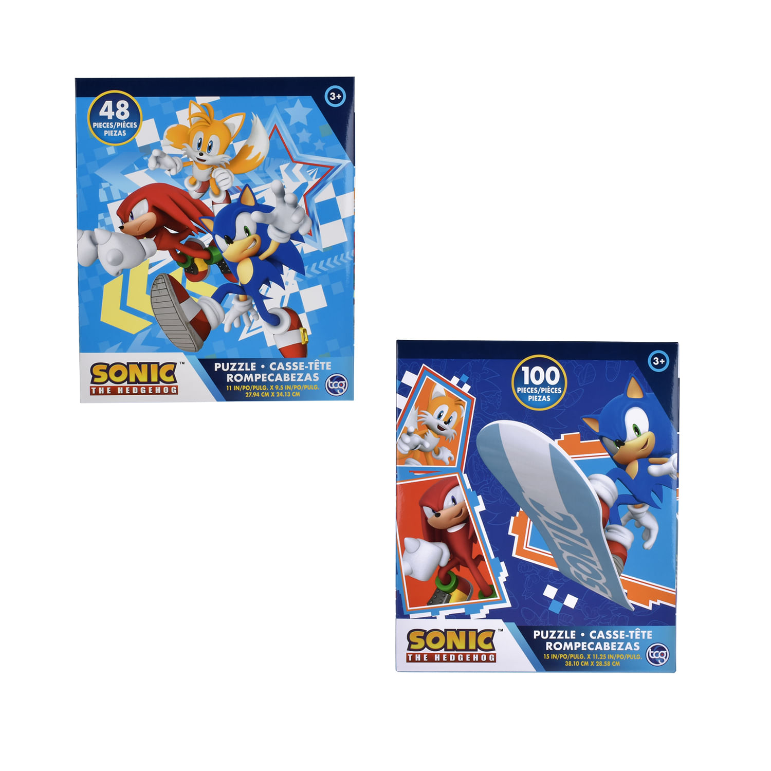 Puzzle Sonic de 48 a 100 Piezas (surtido)