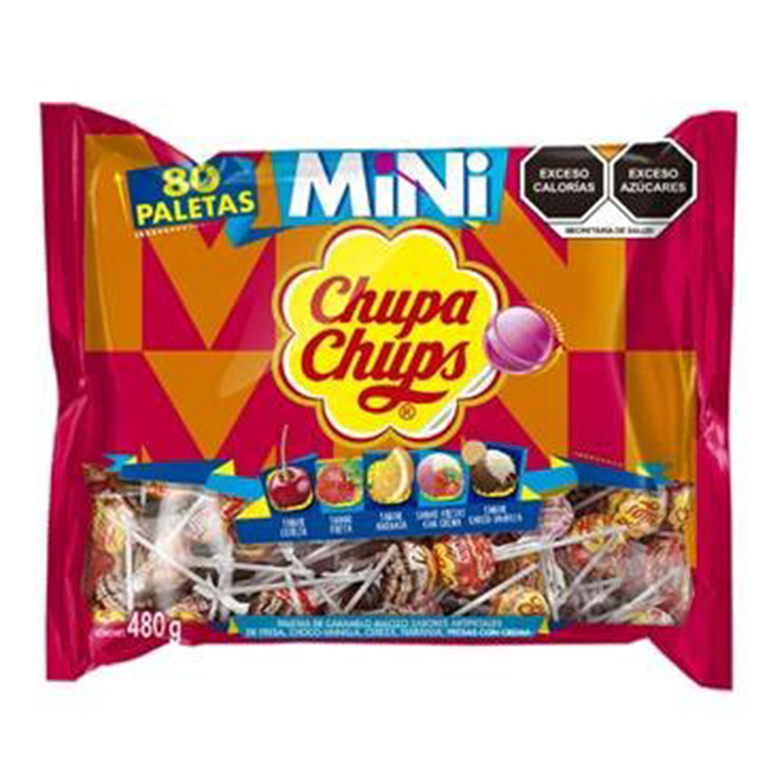 CHUPA CHUPS Mini Paletas 480 g