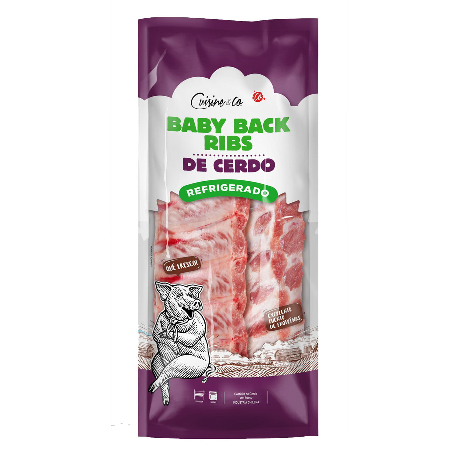 Cuisine & Co Baby Back Ribs 1 kg