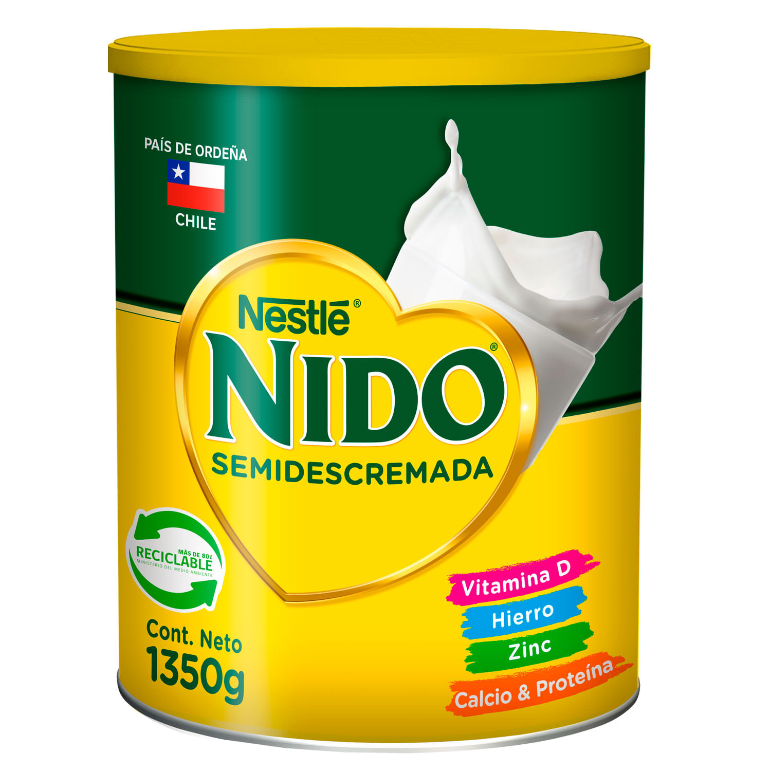 Leche en Polvo Loncoleche Semi Descremada 760 g