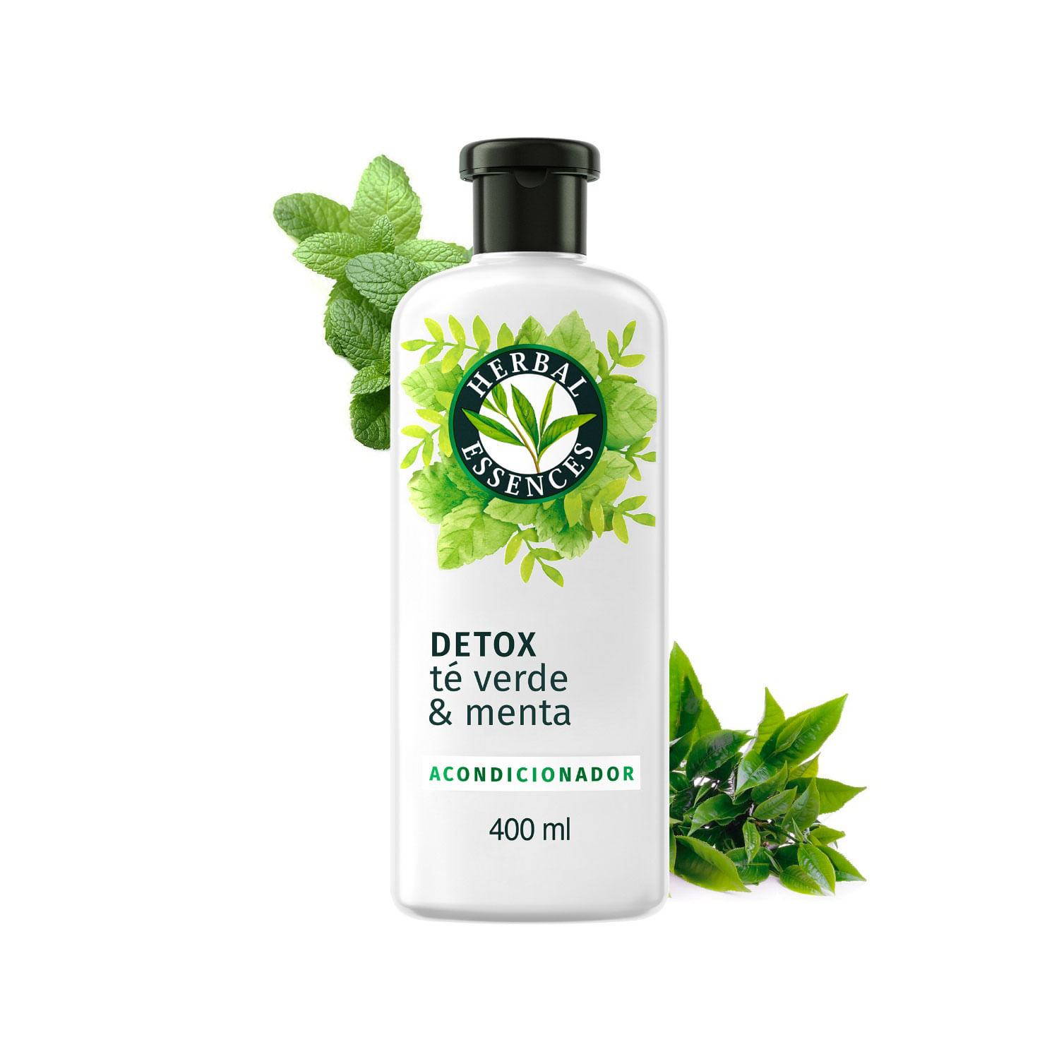 Acondicionador Herbal Essences Detox Té & Menta 400 ml