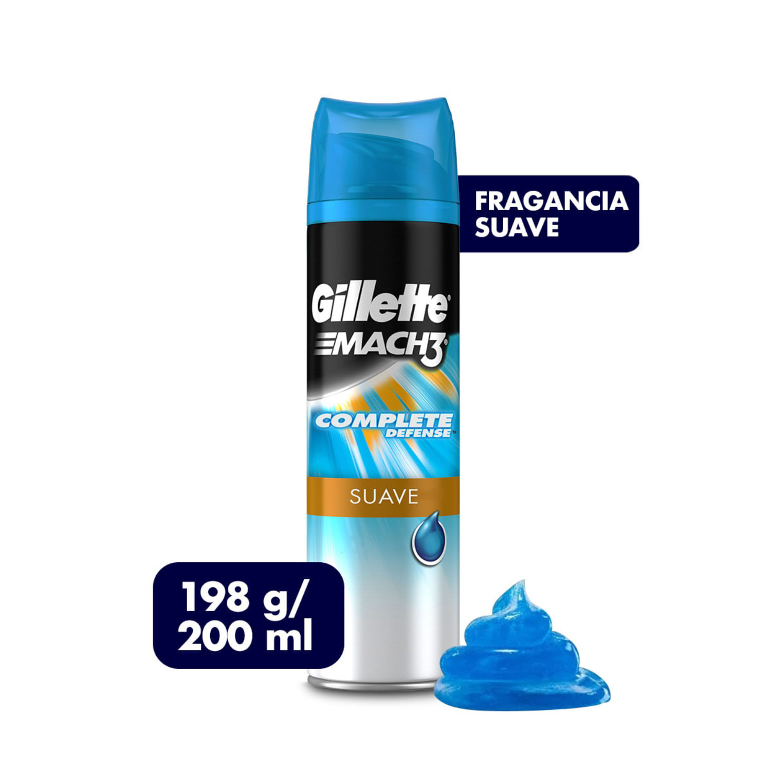 Espuma de Afeitar Gillette Prestobarba Sensitive 57 ml
