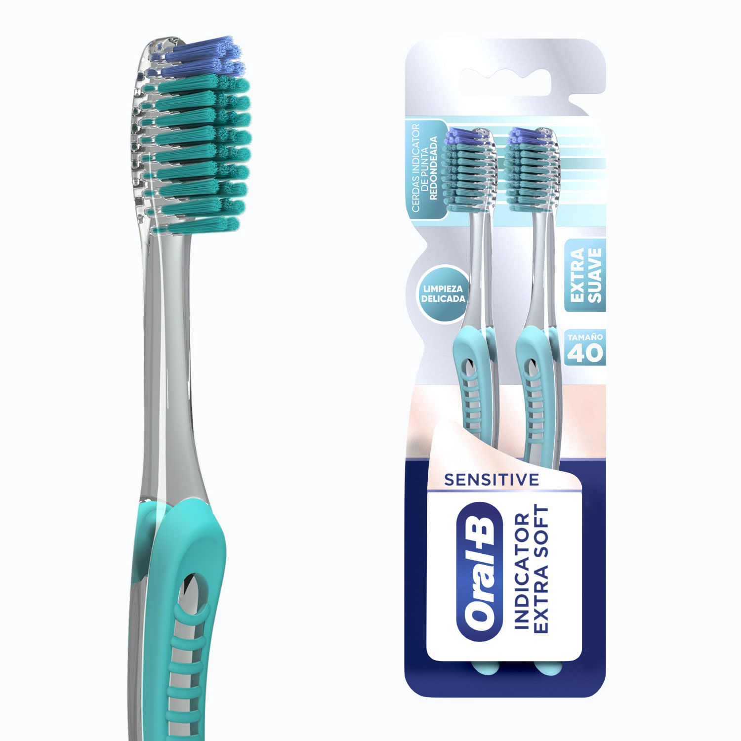 Cepillo Dental Oral-B Indicator Colors Pack Familiar