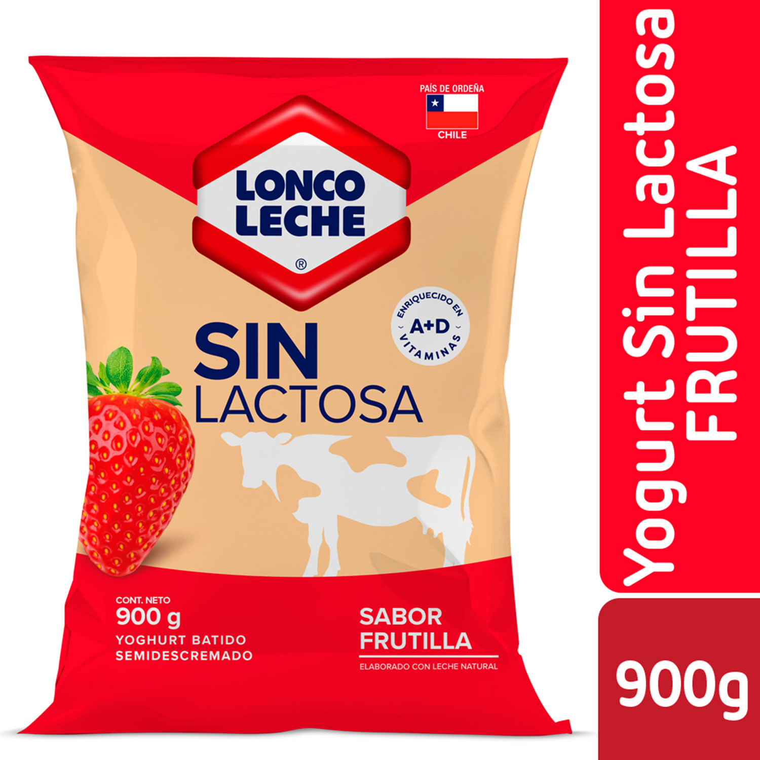 Yogurt Colun sin lactosa (1lt)