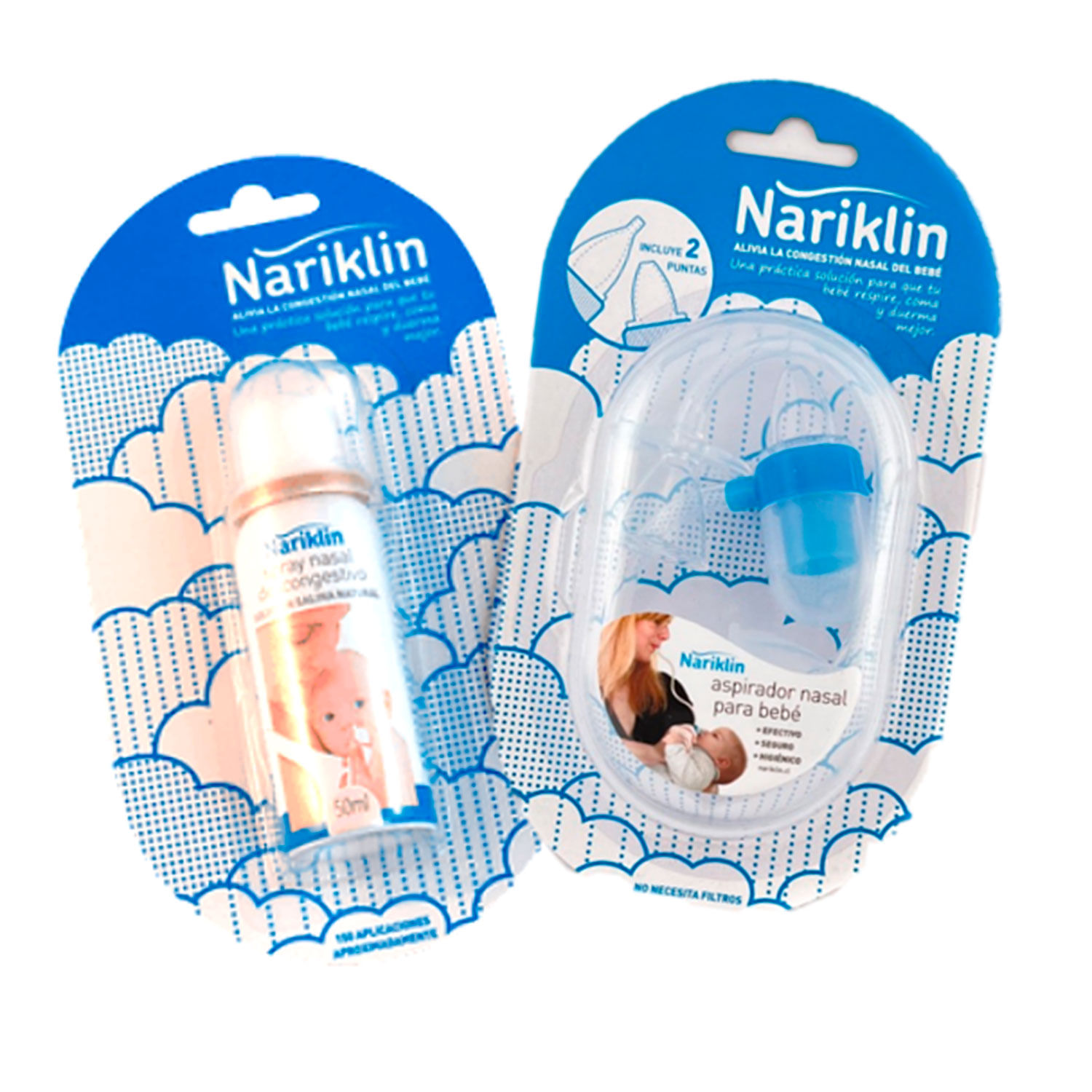 Pack Aspirador + Spray Nasal, Productos
