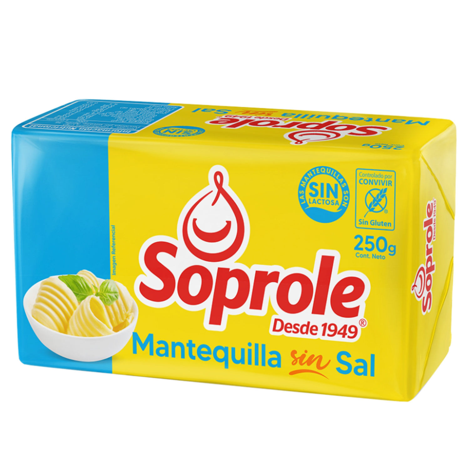 Mantequilla Sin Sal 250 grs Soprole - Benito María