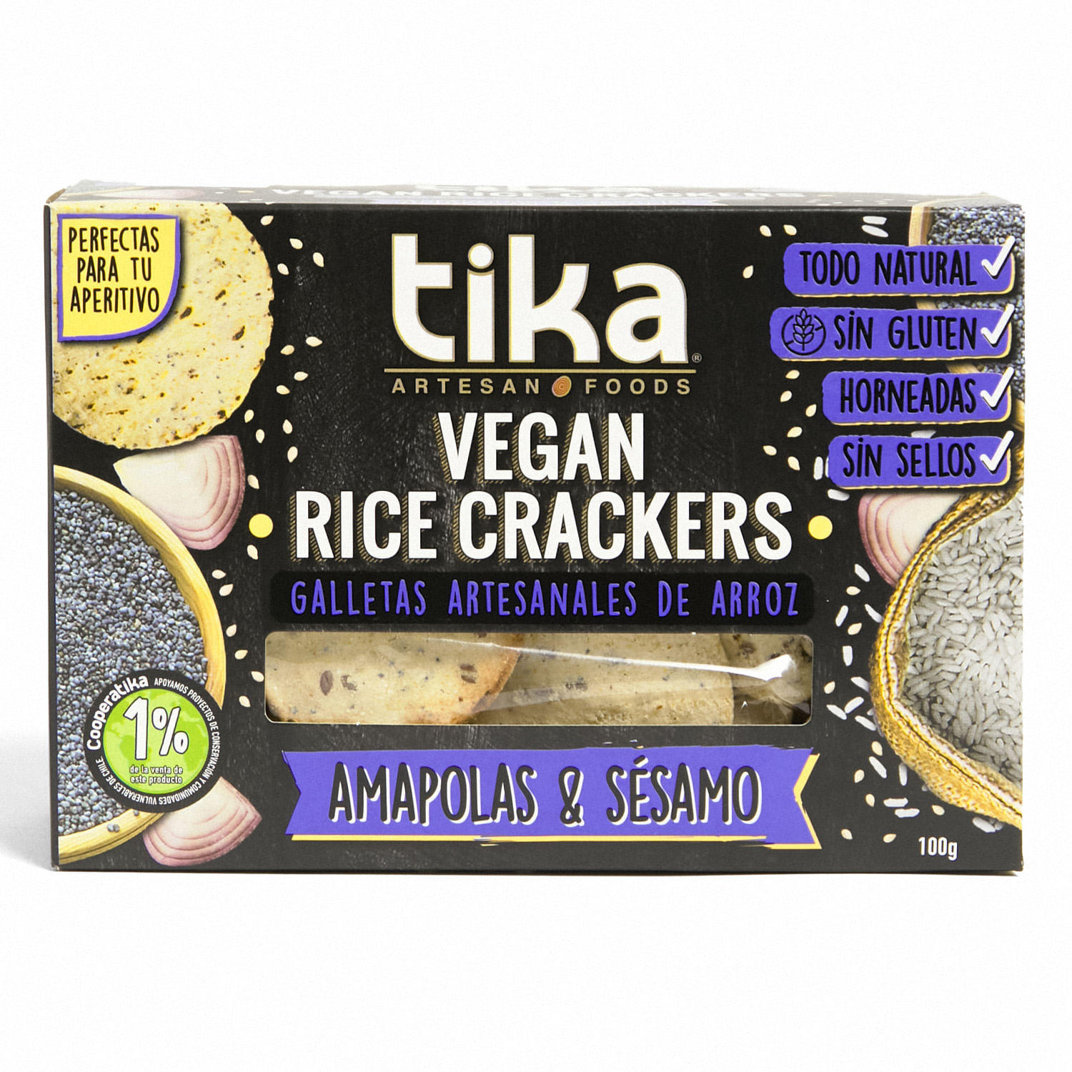 Crackers Veganas Artesanales de Trufa Negra y Aceite de Oliva. –