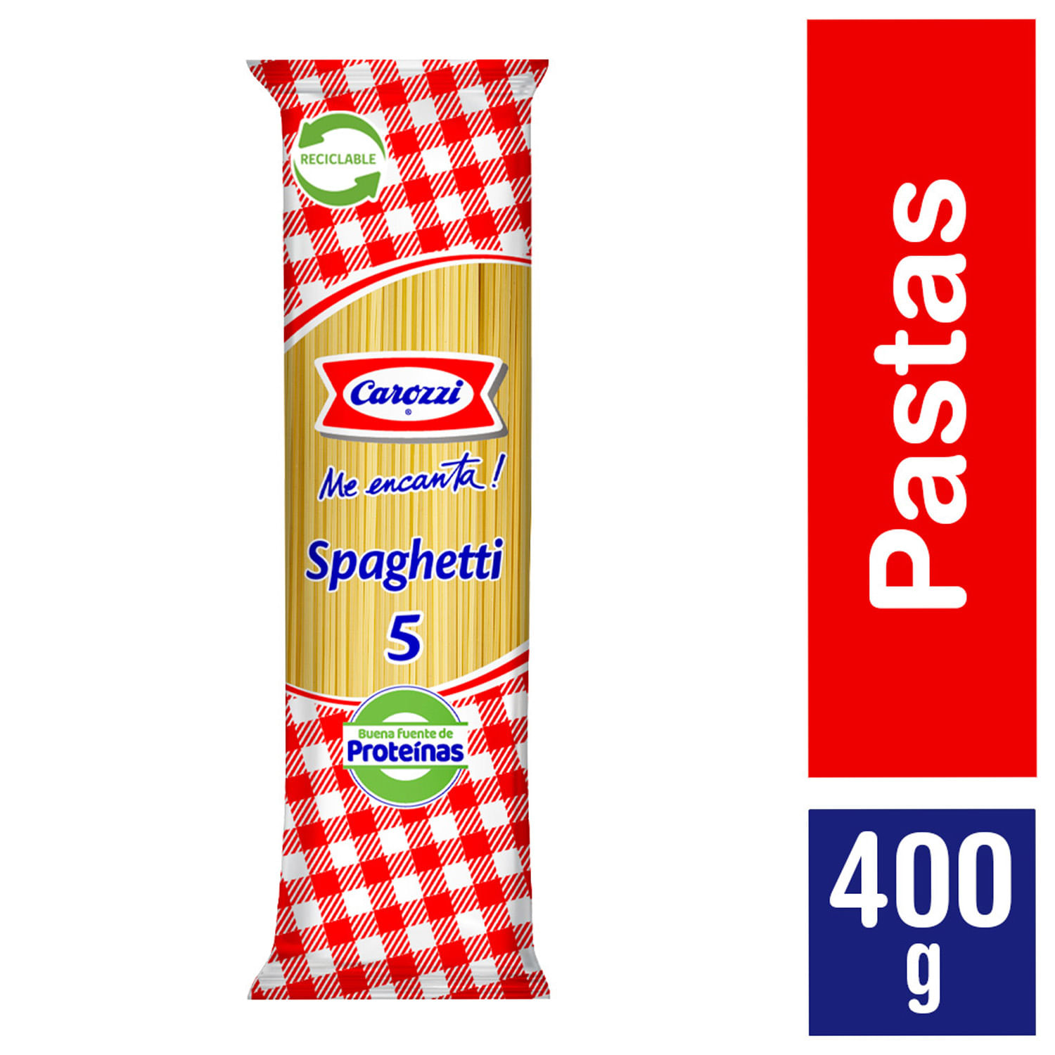 CAROZZI Fideo Spaghetti 5 400 g