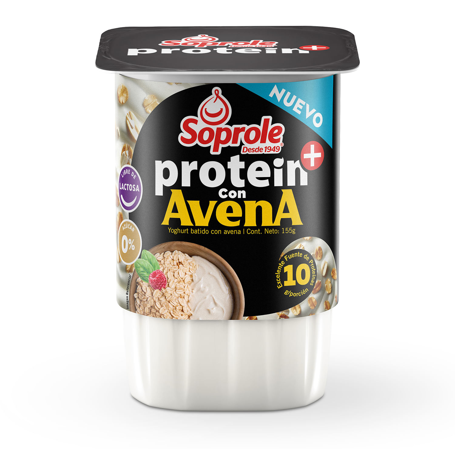 Soprole Yogurt Proteína con Avena 155 g